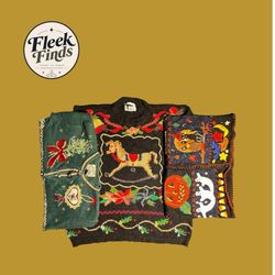 Vintage Christmas jumpers