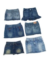Y2k style jean skirts (B-05)