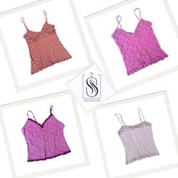 Y2K Soft Girl Cami Tops