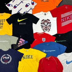 Mixed brands t shirt