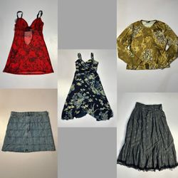 👗 Y2K Vintage Skirts & Dresses Mix Bundle (CTV-15..