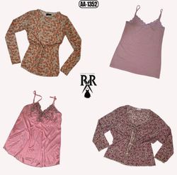 Y2K Baby In Pink Mix Tops (AA-1352)
