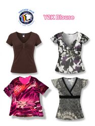 Y2K Blouse