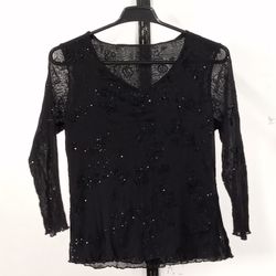 Y2K BLOUSES (BLACK) - BUNDLE 44