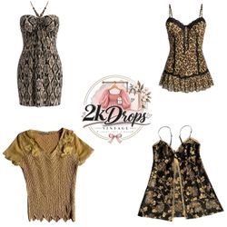y2k babydoll tops