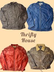 Y2K Leather Jackets(TH/829)