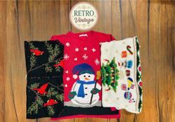 Christmas vintage jumper