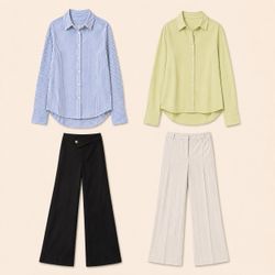Y2k Office Wear Formal Pants And Shirt