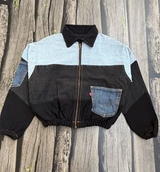 Upcycled Levi’s Crop Jackets