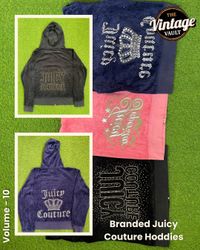 Branded Juicy Couture Hoodies, Volume : 10, 6 Piec..