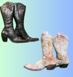 Stivali da cowboy western classici