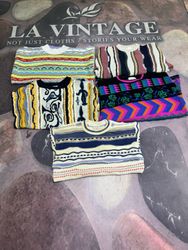 Vintage Coogi Style Knitwear | Mixed Pattern Sweat..