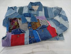 CR11176 Upcycled Levi’s Mix-Style Denim Jackets