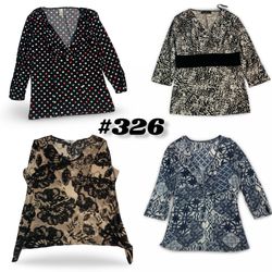 Y2k Stylish Printed Blouse (brands) Studio , Anna ..