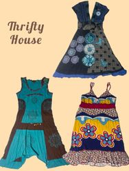 Y2K Hippie & Boho Dresses(TH/926)