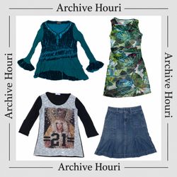 Eclectic Y2K Fits & Floral Aesthetic (AH-08)
