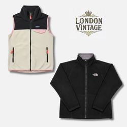 Patagonia et The north face Fleece