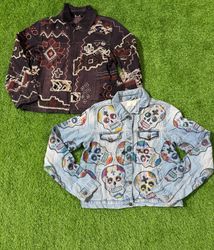 1276 Patterned and Embellished Outerwear Jackets a..