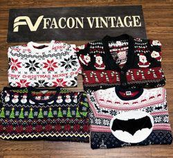 Festive Christmas Sweaters and Cardigan Knitwear