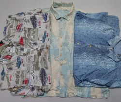 Hawaiian Shirts – Grade A/B – 10 Pcs (Tommy Bahama..