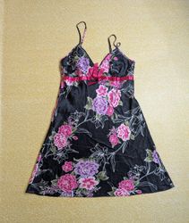 TH402 Y2K Vintage Silk Maxi Dress | 90s Satin Even..