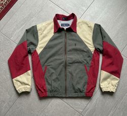 Upcycled Ralph Lauren patchwork Harrington Jacket