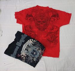 CR10436 Vintage Skull T-Shirts