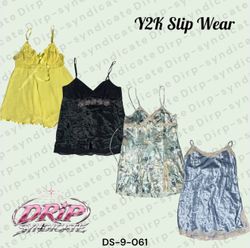 Y2K Satin Slip Dress (DS-9-061)