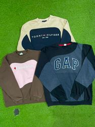 Upcycle Mixed branded sweatshirt