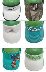 Branded Golf & Sports Visors – Nike, Adidas, Title..