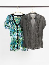 Collection of Women's Short-Sleeve Blouses and Top..