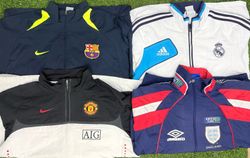 Football club windbreaker jacket