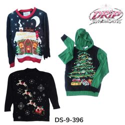 Pull de Noël douillet esprit festif (DS-9-396)