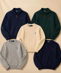 Ralph Lauren cable knits
