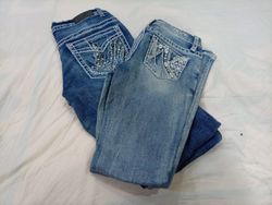 CR11891 Y2K Flare- und Straight-Leg-Jeans