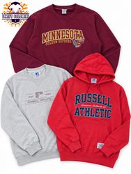 Vintage Russell Athletic & Collegiate Graphic Swea..
