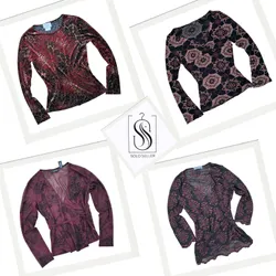 Y2K Romantic Grunge Mix Tops