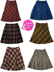 2000s plaid skirt