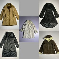 🧥Women Shearling and Faux Fur Trim Coats (CTV-197..