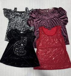 Velvet women tops