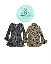 231026-3 sheer blouses 15 pcs