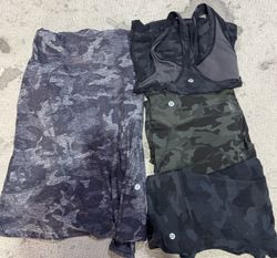 Lululemon leggings define jacket and T shirt