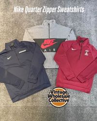 🔴 Nike Quarter Zipper Track Tops - (14/10)