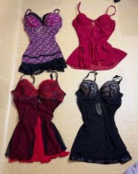 TH308 Y2K Floral Baby Doll Mini Dress Romantic Cot..