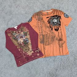 Printed Short Sleeve T-Shirts Bundle