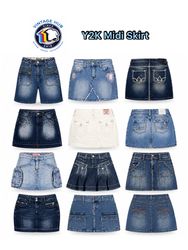 Y2K Midi Skirt