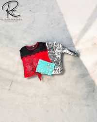 RT 1560 Y2k Embellished Baby Tees