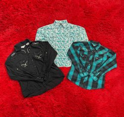 Y2K Button Up Blouses - wc#144 (13/09)