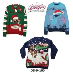 Vintage Christmas Sweater Cozy Festive Winter Knit..