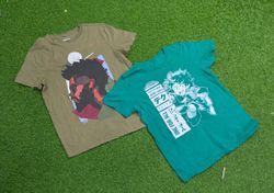 8470-T-shirt stile vintage mezza manica